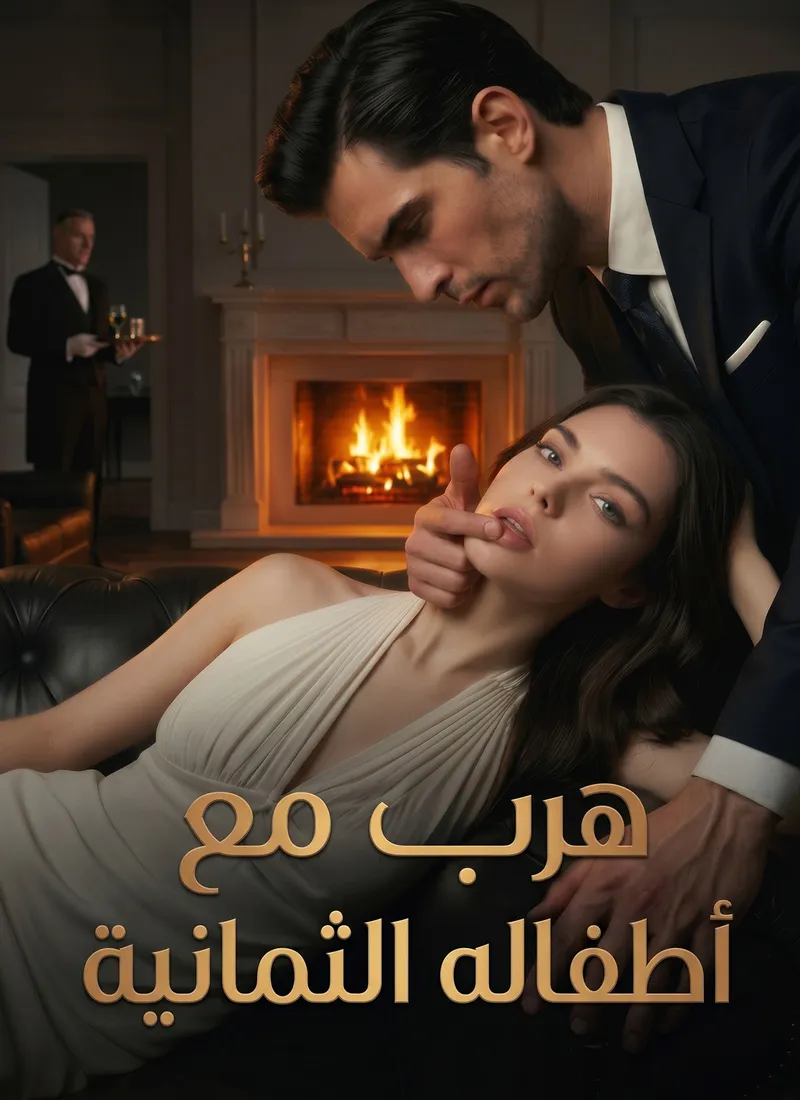 غلاف هرب مع أطفاله الثمانية
