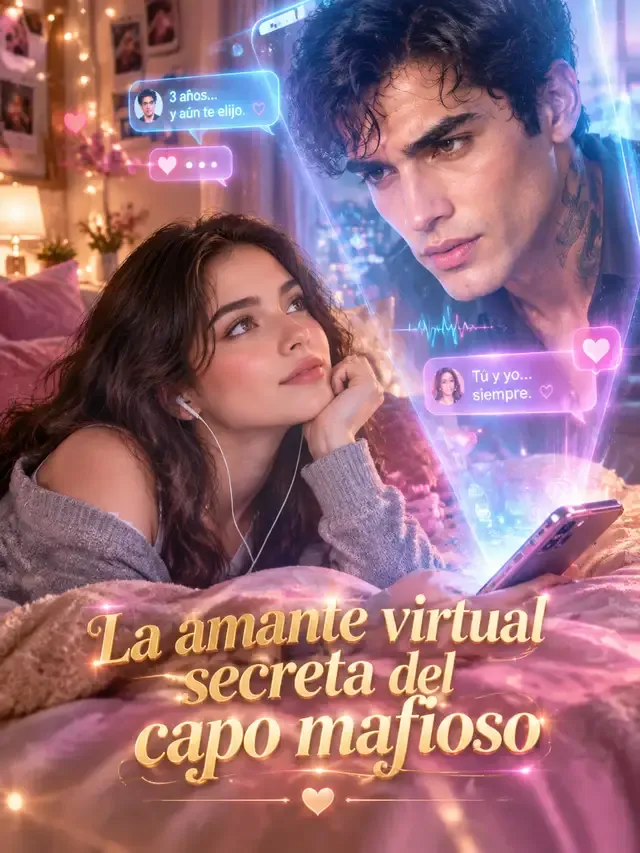 Portada de La amante virtual secreta del capo mafioso.