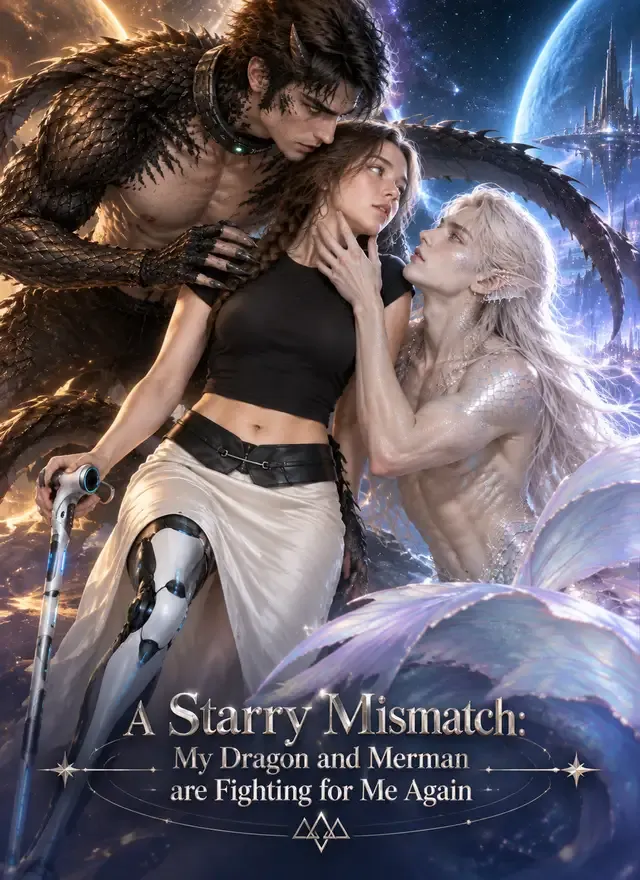 A Starry Mismatch: My Dragon and Merman are Fighting for Me Again cover