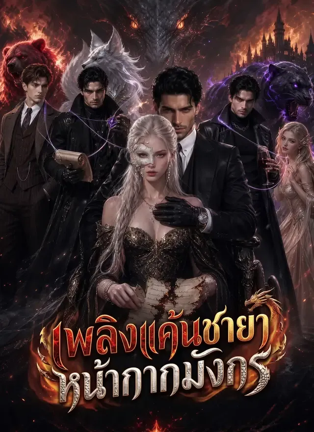 หน้าปกเพลิงแค้นชายาหน้ากากมังกร