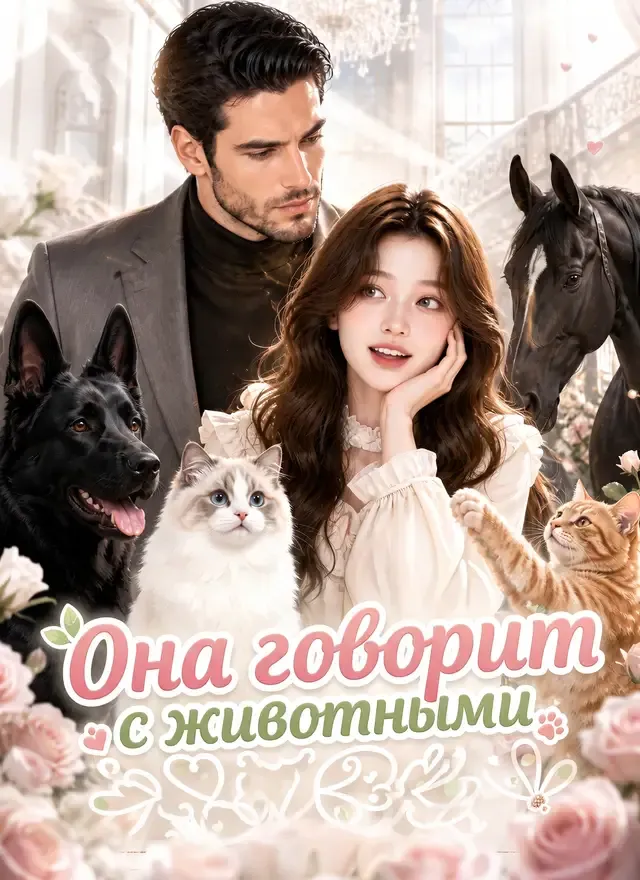 Обложка «Она говорит с животными»