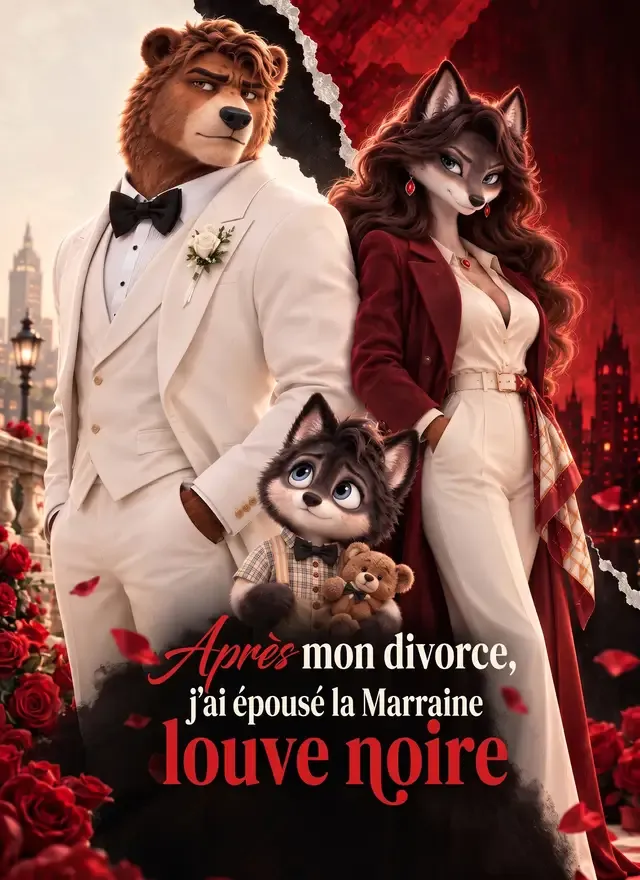 Couverture de Après mon divorce, j'ai épousé la Marraine louve noire