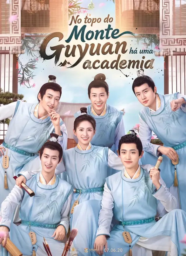 Capa de No topo do Monte Guyuan há uma academia