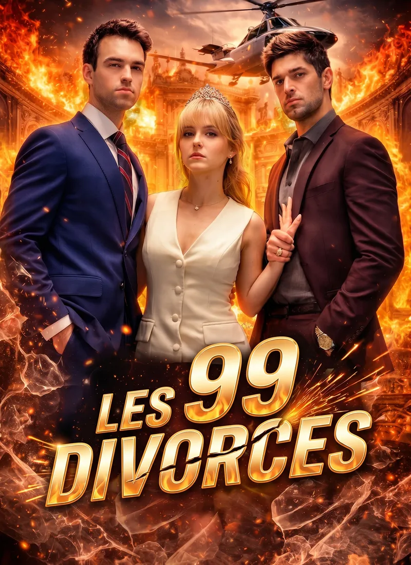 Couverture de Les 99 divorces