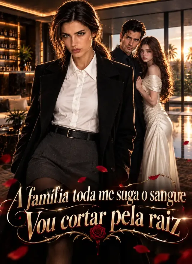 Capa de A família toda me suga o sangue Vou cortar pela raiz.