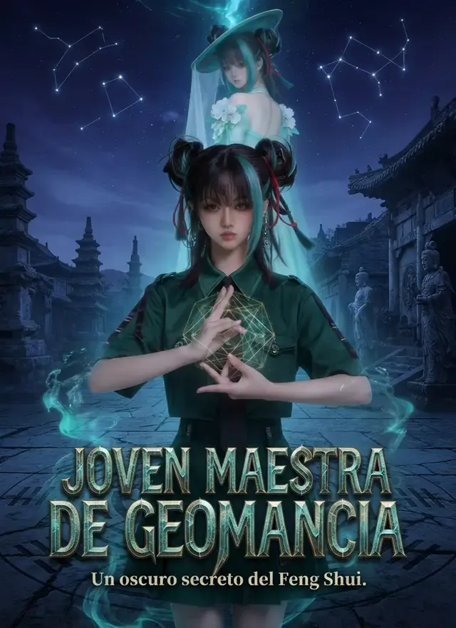 Portada de [Doblado]Joven maestra de geomancia