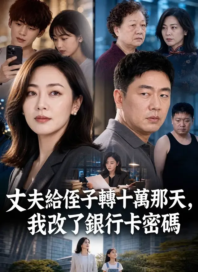 《丈夫給侄子轉十萬那天，我改了銀行卡密碼》封面