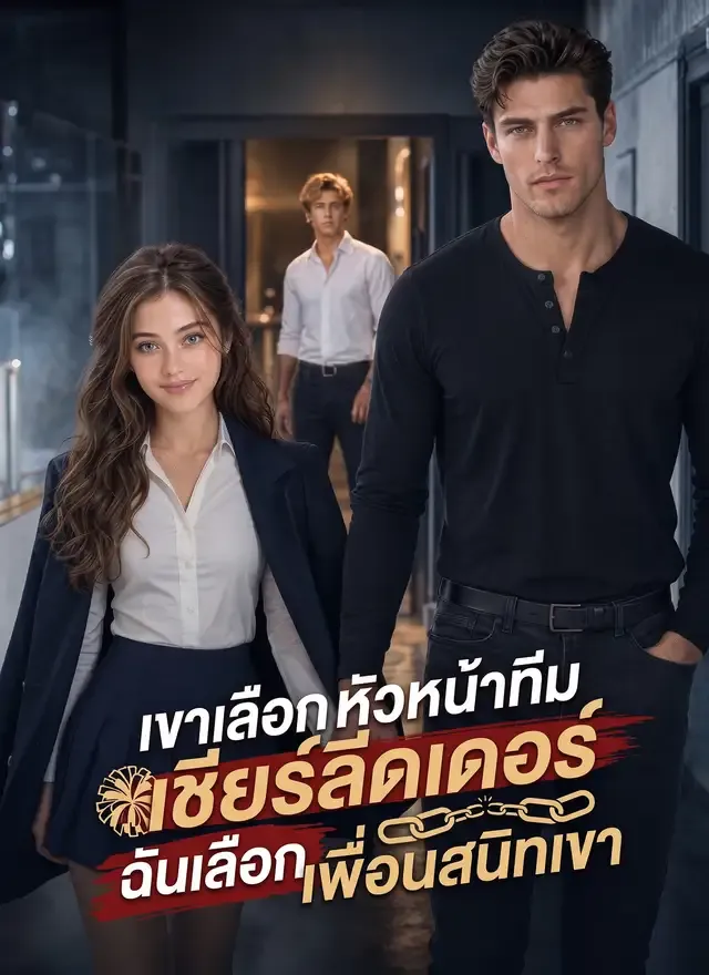 หน้าปกเขาเลือกหัวหน้าทีมเชียร์ลีดเดอร์ฉันเลือกเพื่อนสนิทเขา