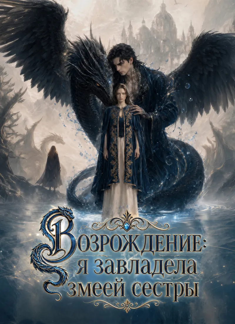 Обложка «Возрождение: я завладела змеей сестры»