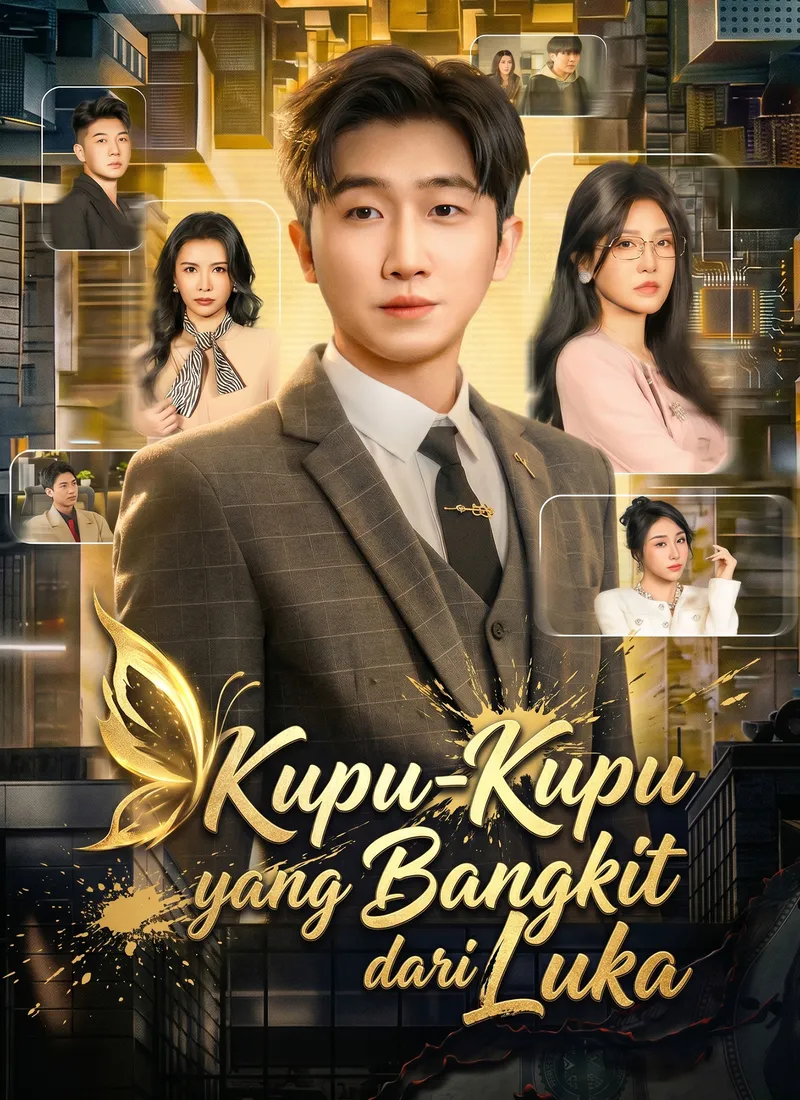 Sampul Kupu-Kupu yang Bangkit dari Luka