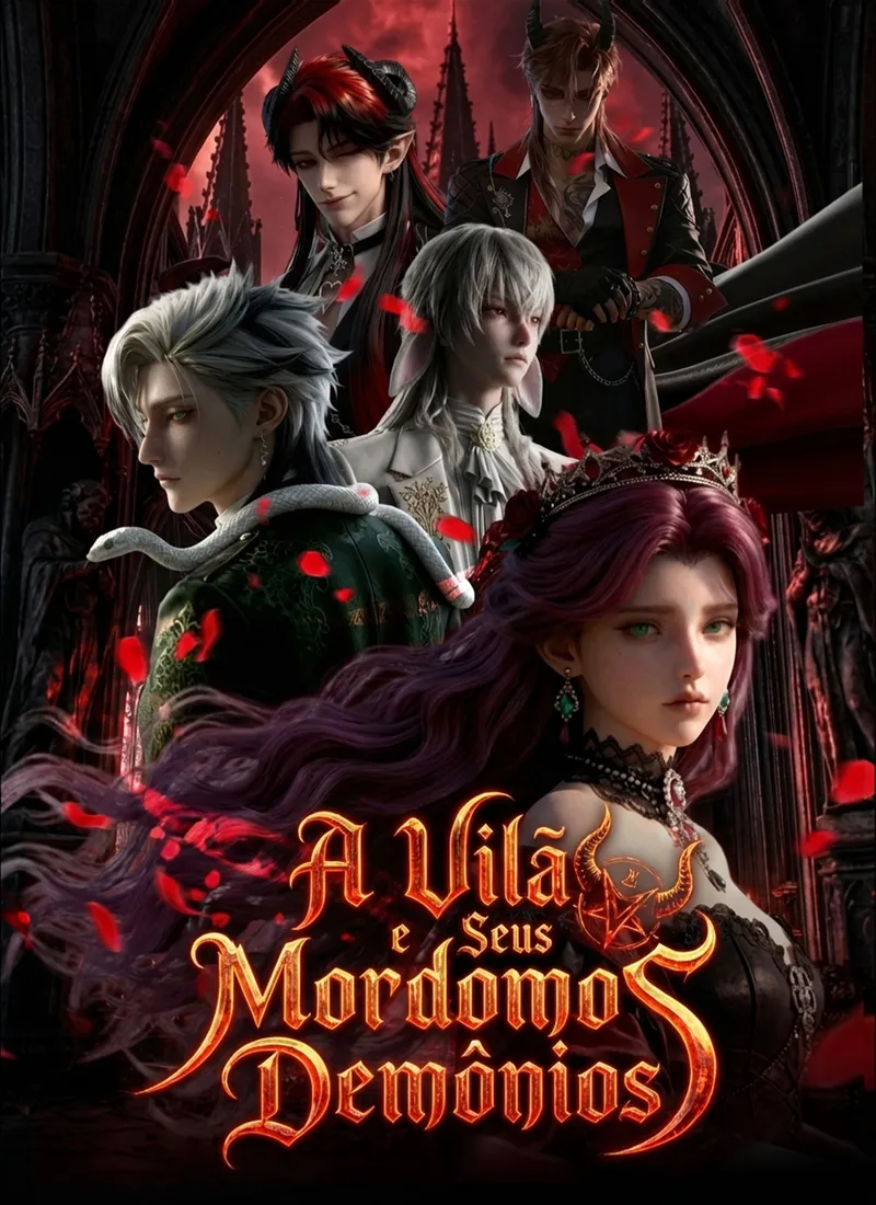 Capa de [Dublado]A Vilã e Seus Mordomos Demônios