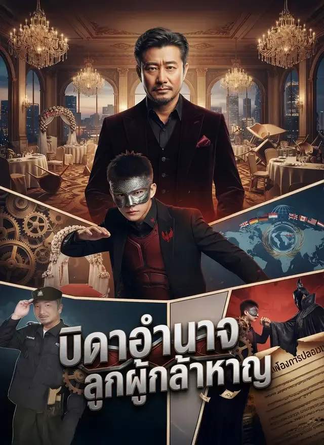 หน้าปกบิดาอำนาจ ลูกผู้กล้าหาญ