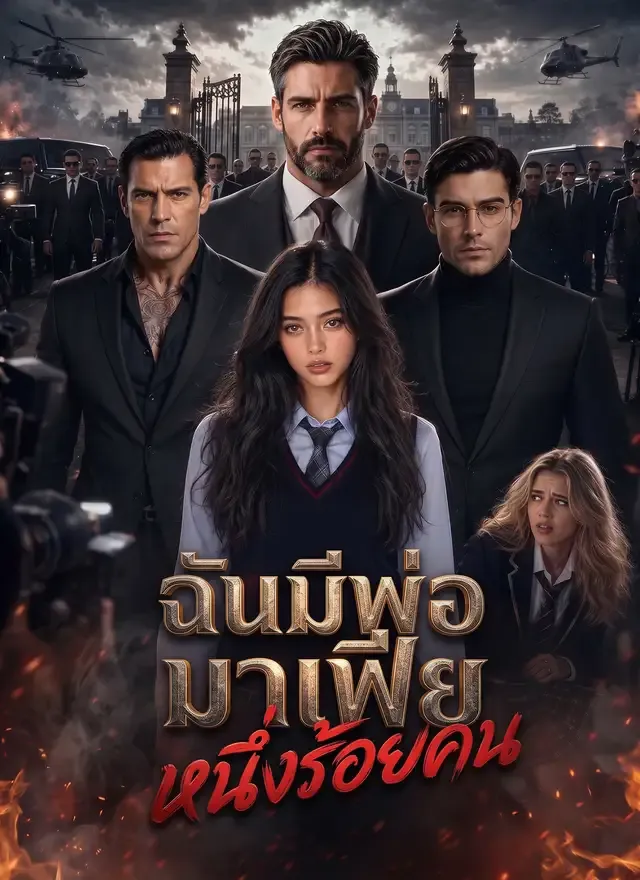 หน้าปกฉันมีพ่อมาเฟียหนึ่งร้อยคน