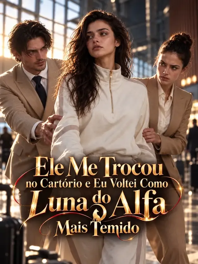 Capa de Ele Me Trocou no Cartório e Eu Voltei Como Luna do Alfa Mais Temido