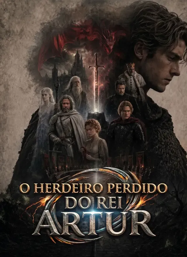 Capa de O Herdeiro Perdido do Rei Artur