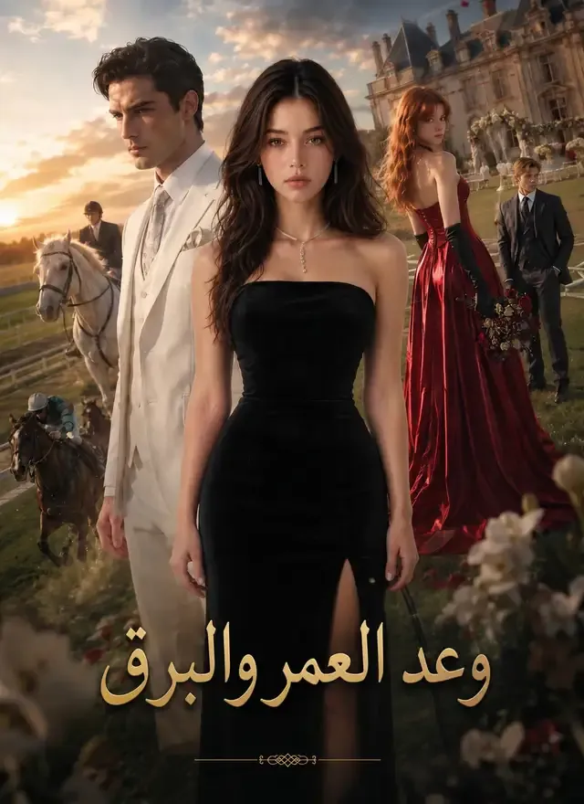 غلاف وعد العمر والبرق