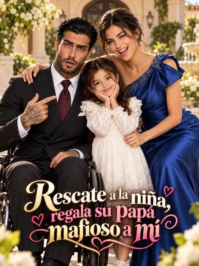 Portada de Rescate a la niña, regala su papá mafioso a mí
