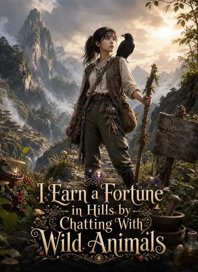 [Dubbed] I Earn a Fortune in Hills by Chatting With Wild Animals cover