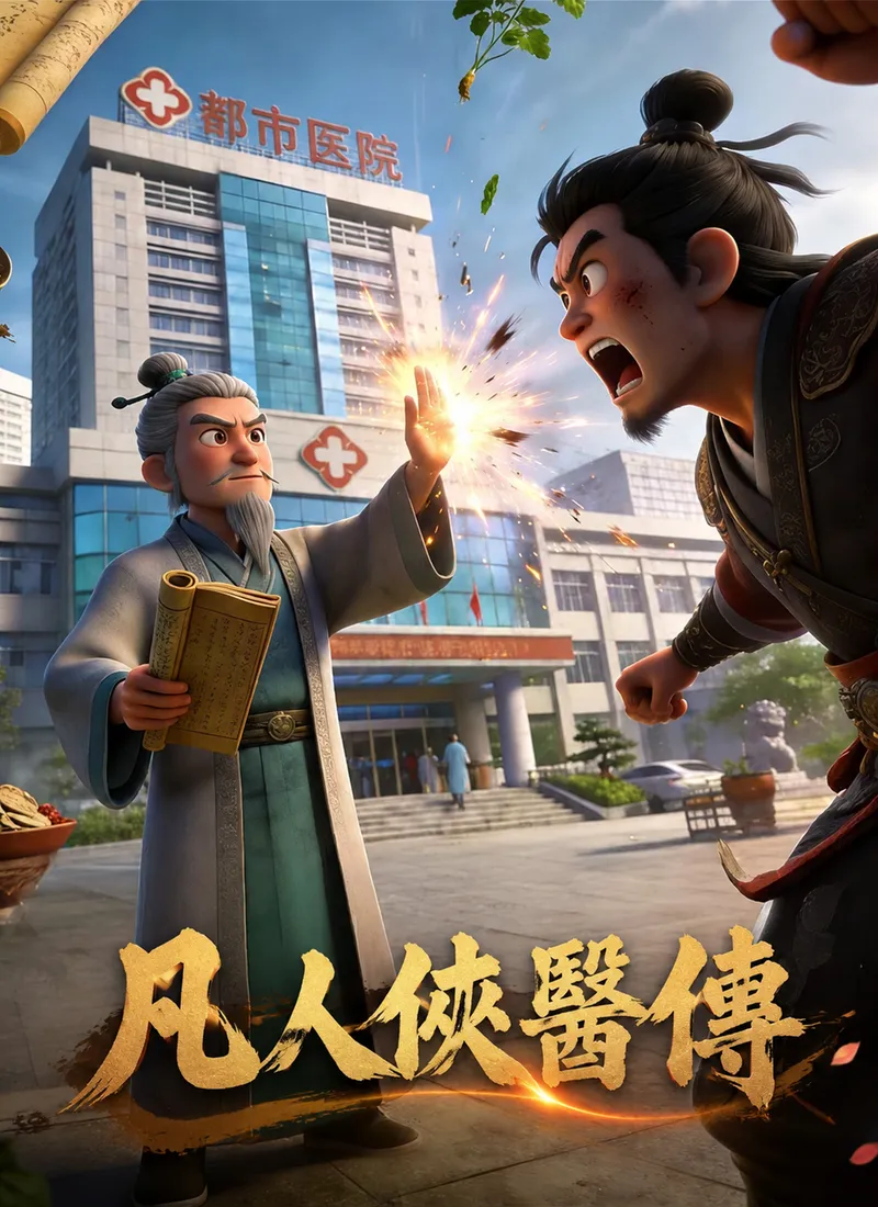 《凡人俠醫傳》封面