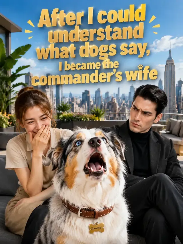 After I could understand what dogs say, I became the commander's wife cover