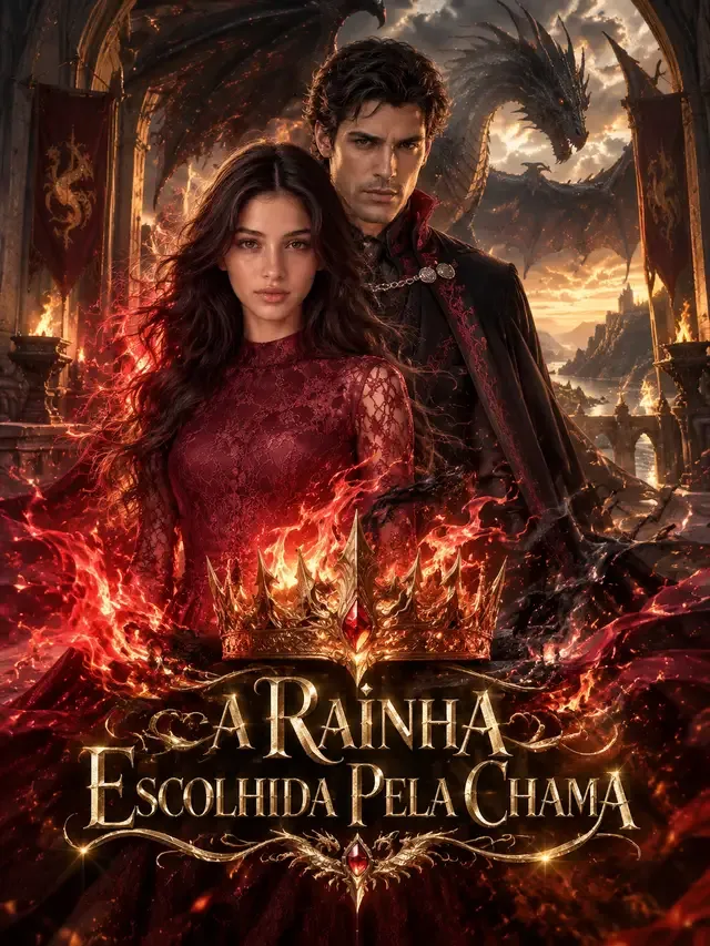 Capa de A Rainha Escolhida Pela Chama