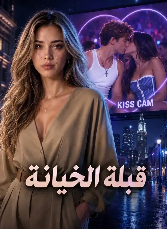 غلاف قبلة الخيانة