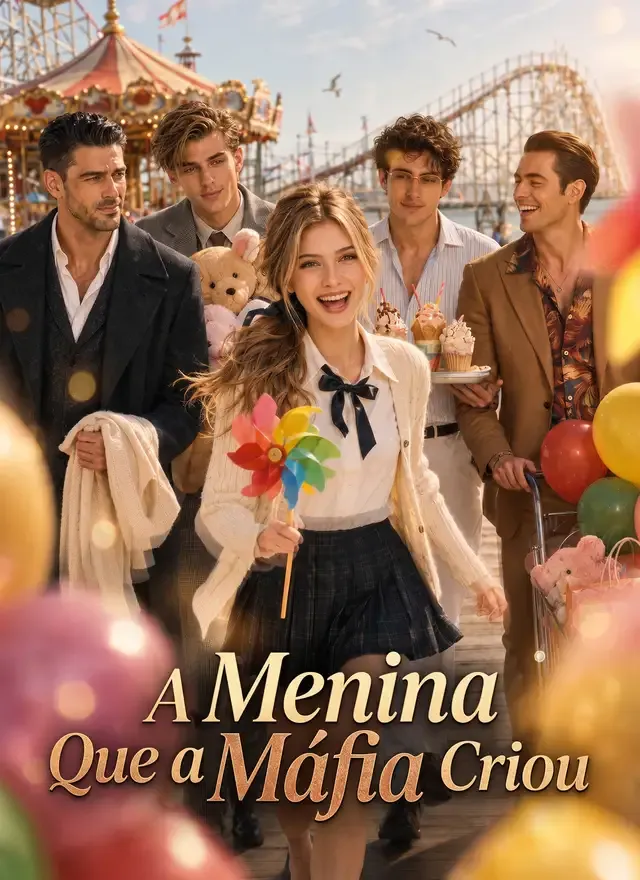 Capa de A Menina Que a Máfia Criou