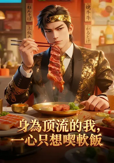 《身爲頂流的我，一心只想喫軟飯》封面