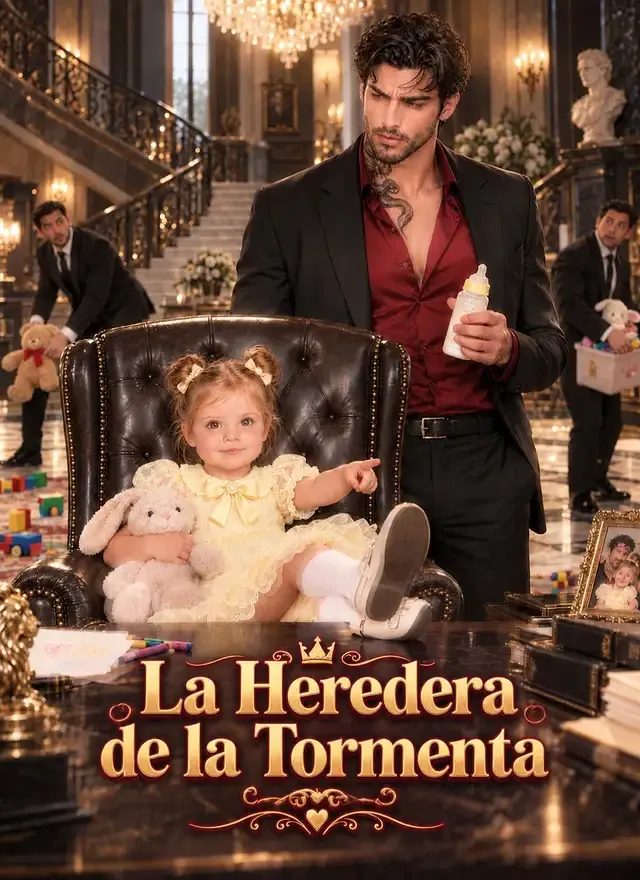 Portada de La Heredera de la Tormenta