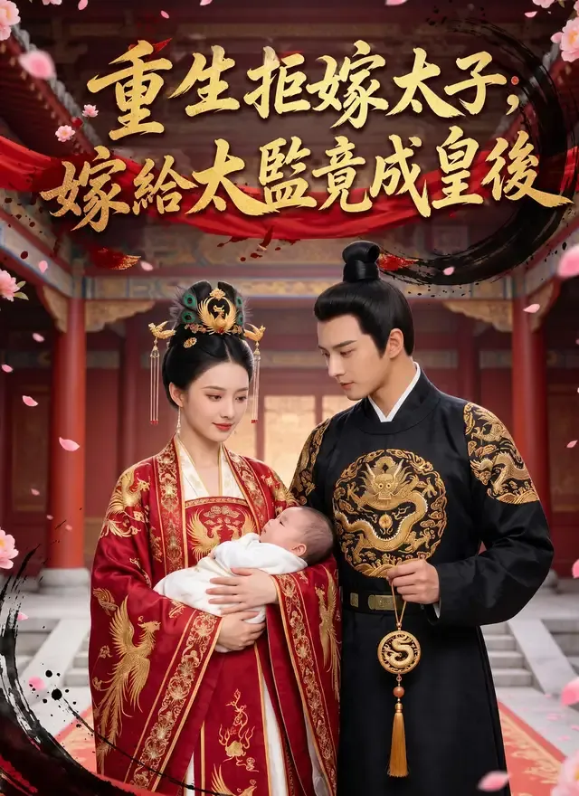 《重生拒嫁太子，嫁給太監竟成皇後》封面