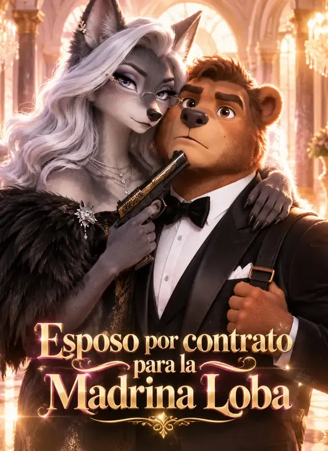 Portada de Esposo por contrato para la Madrina Loba