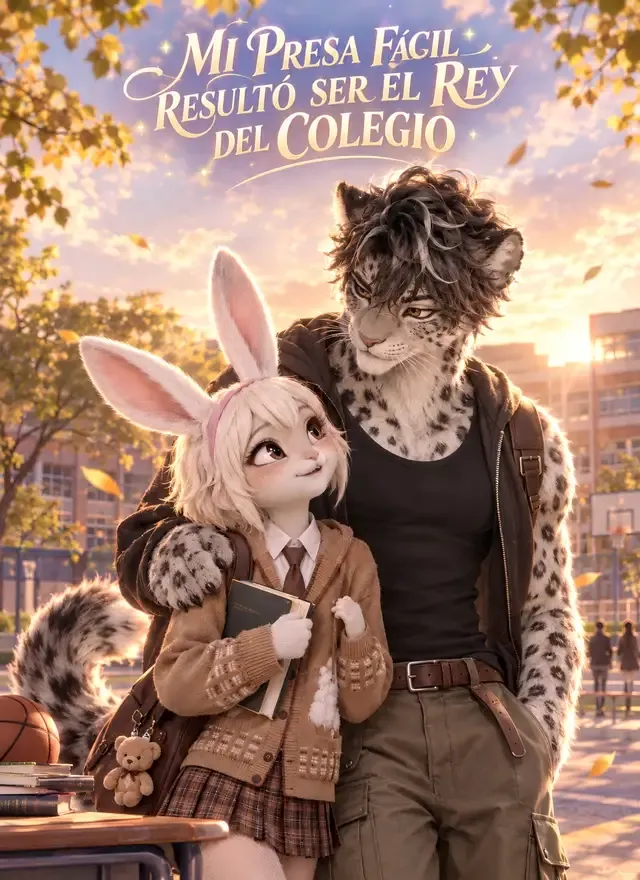 Portada de Mi presa fácil resultó ser el rey del colegio
