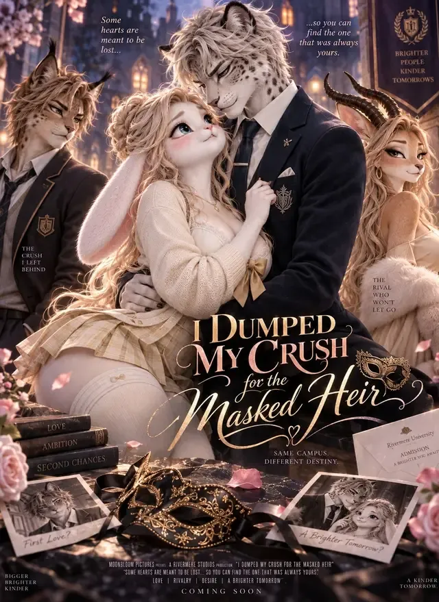 I Dumped My Crush for the Masked Heir cover