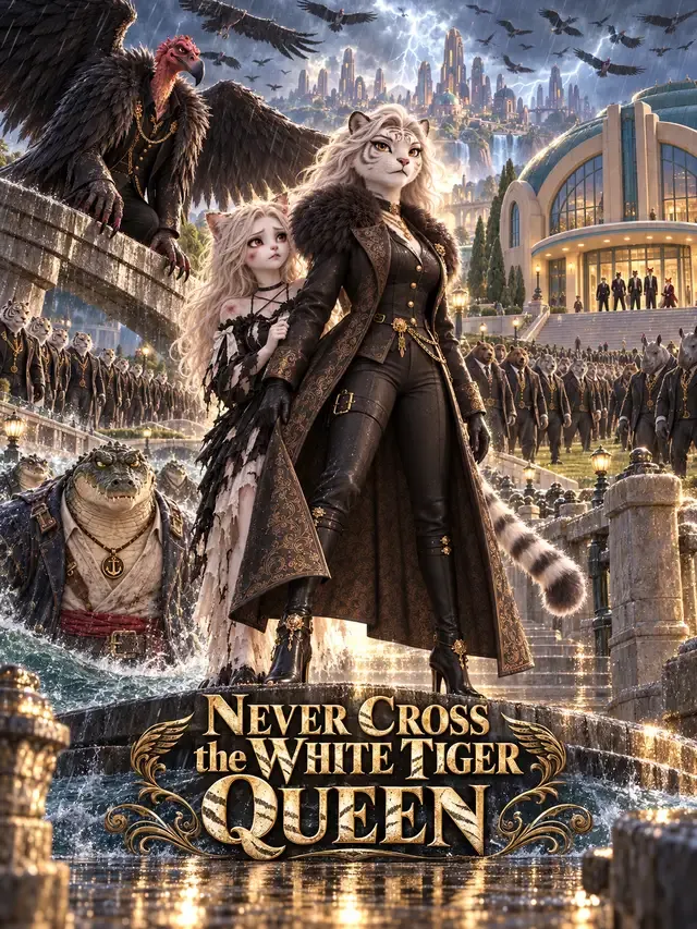 Never Cross the White Tiger Queen cover