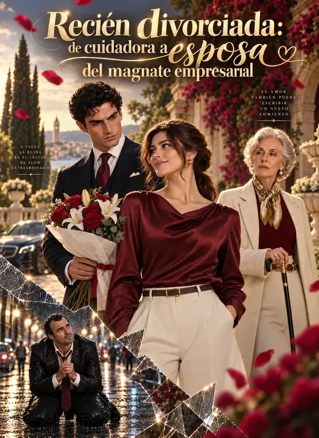 Portada de Recién divorciada: de cuidadora a esposa del magnate empresarial