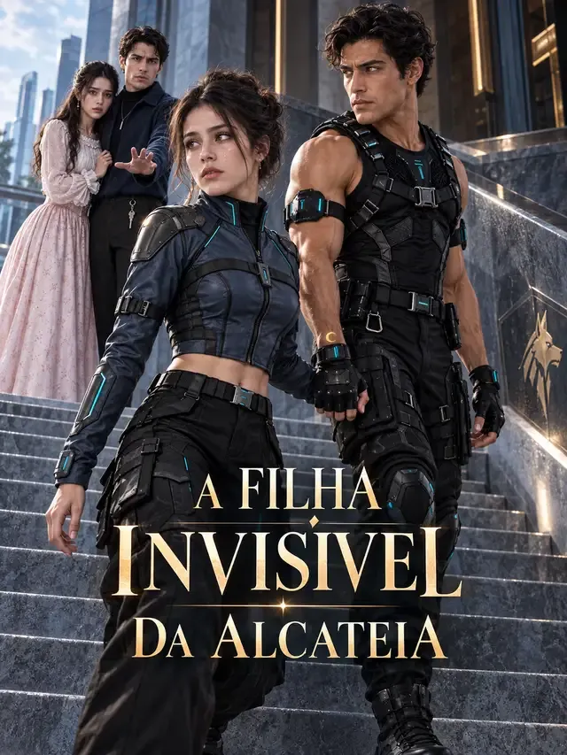 Capa de A Filha Invisível da Alcateia