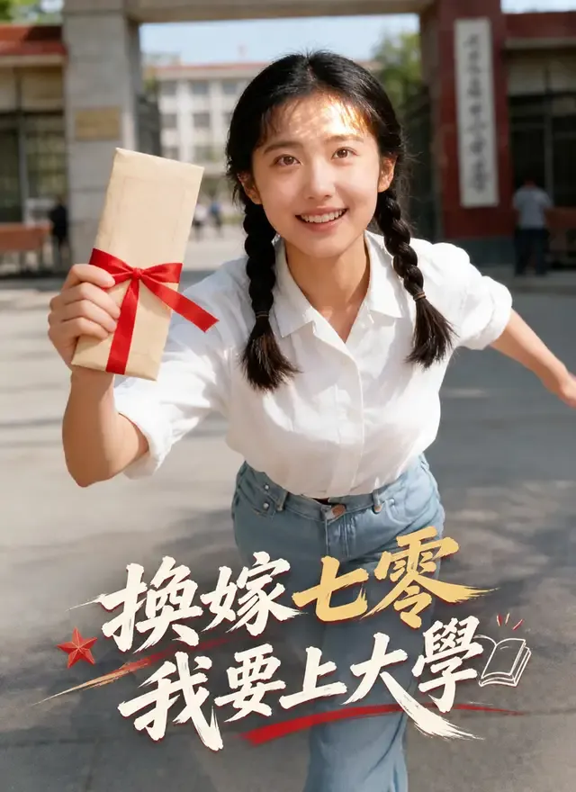 《換嫁七零我要上大學》封面