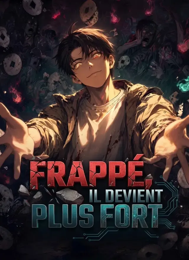 Couverture de [Doublé]Frappé, il devient Plus Fort
