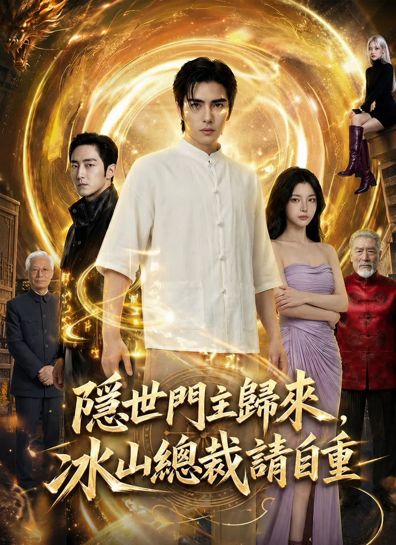 《隱世門主歸來，冰山總裁請自重》封面