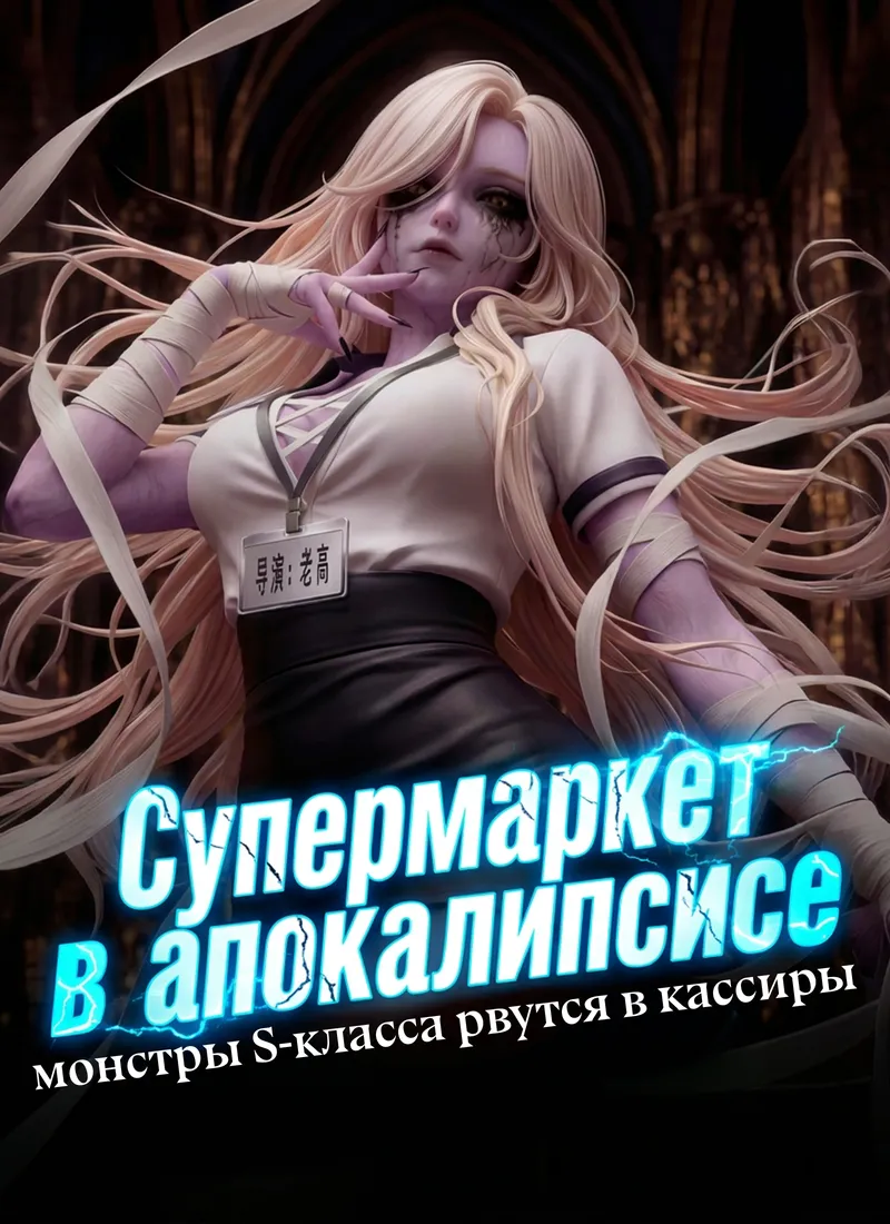 Обложка «[Дубляж] Супермаркет в апокалипсисе: монстры S-класса рвутся в кассиры»