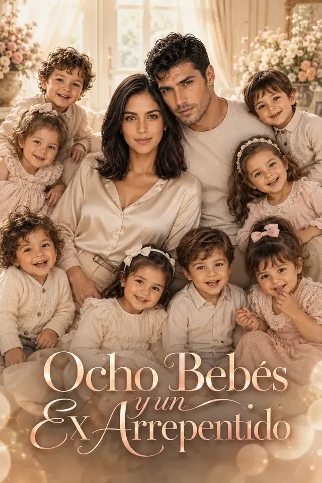 Portada de Ocho Bebés y un Ex Arrepentido