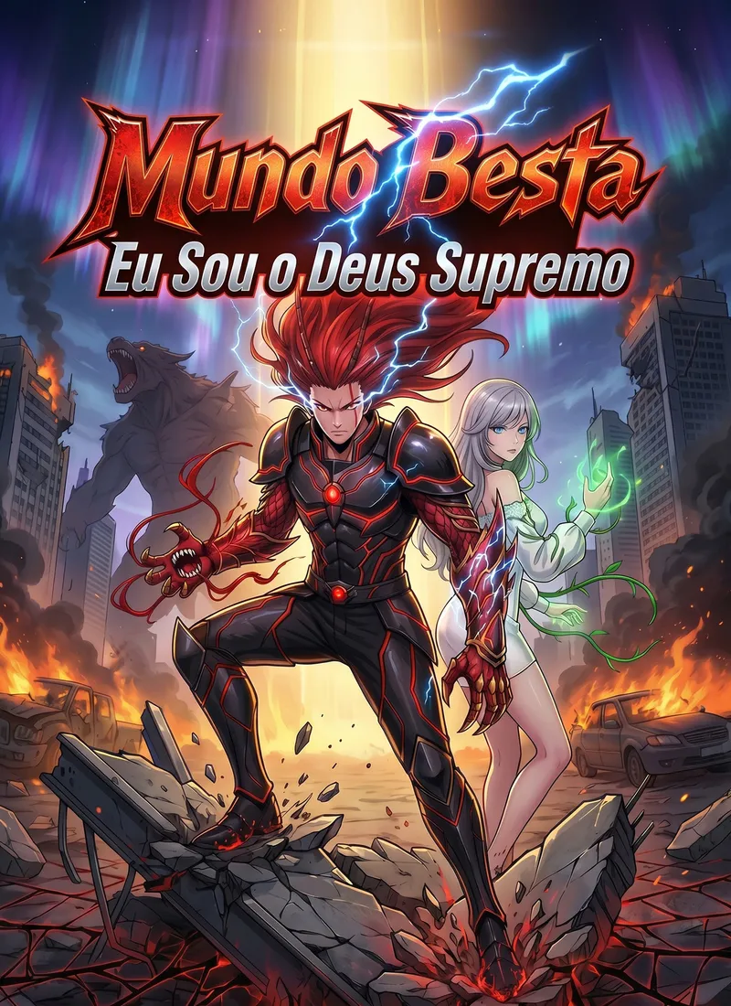 Capa de Mundo Besta: Eu Sou o Deus Supremo