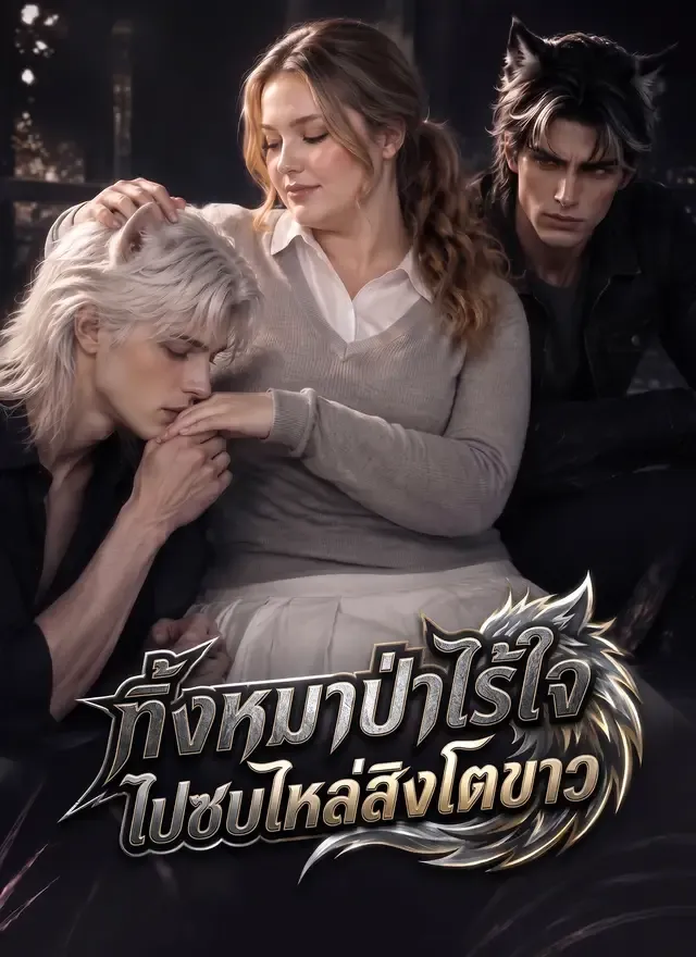 หน้าปกทิ้งหมาป่าไร้ใจ ไปซบไหล่สิงโตขาว