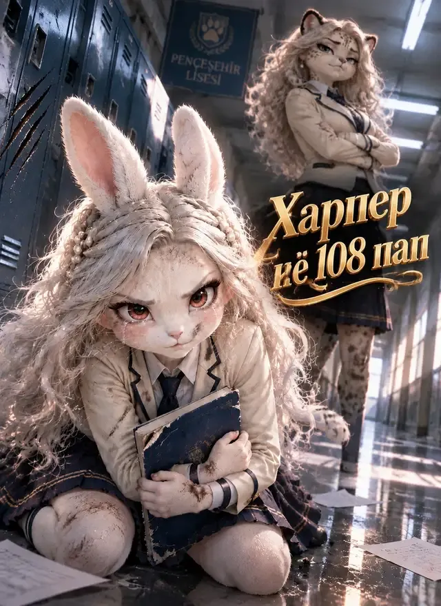 Обложка «Харпер и её 108 пап»