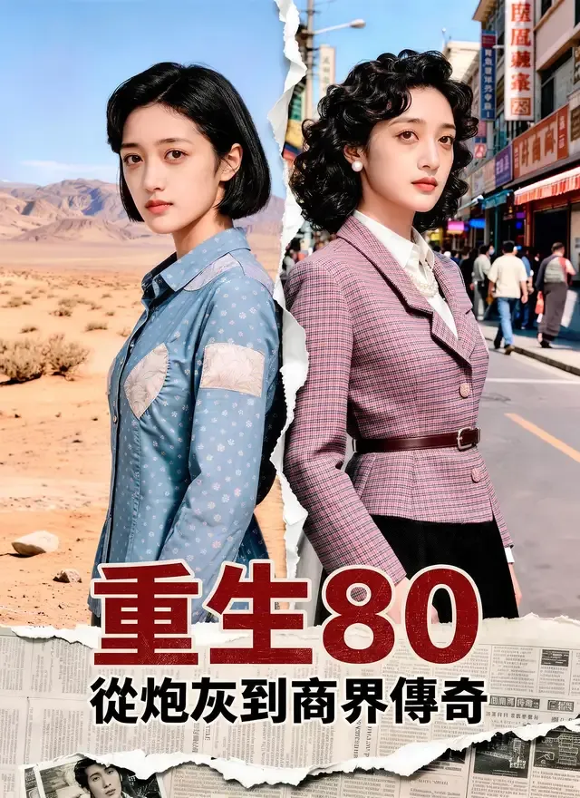 《重生80，從炮灰到商界傳奇》封面