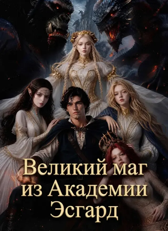 Обложка «Великий маг из Академии Эсгард»