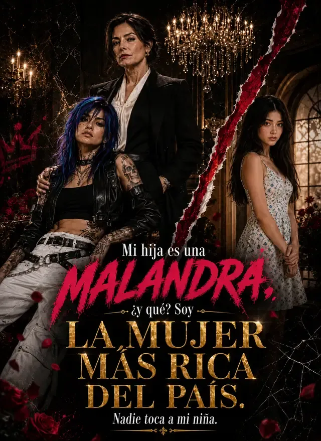 Portada de Mi hija es una malandra, ¿y qué? Soy la mujer más rica del país. Nadie toca a mi niña.