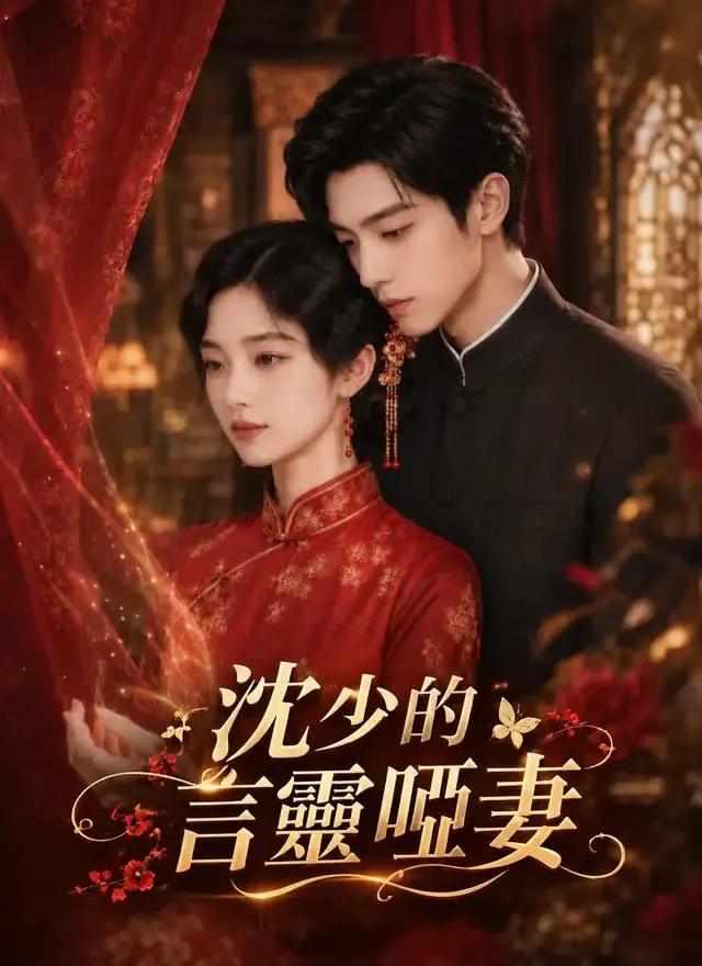 《沈少的言靈啞妻》封面