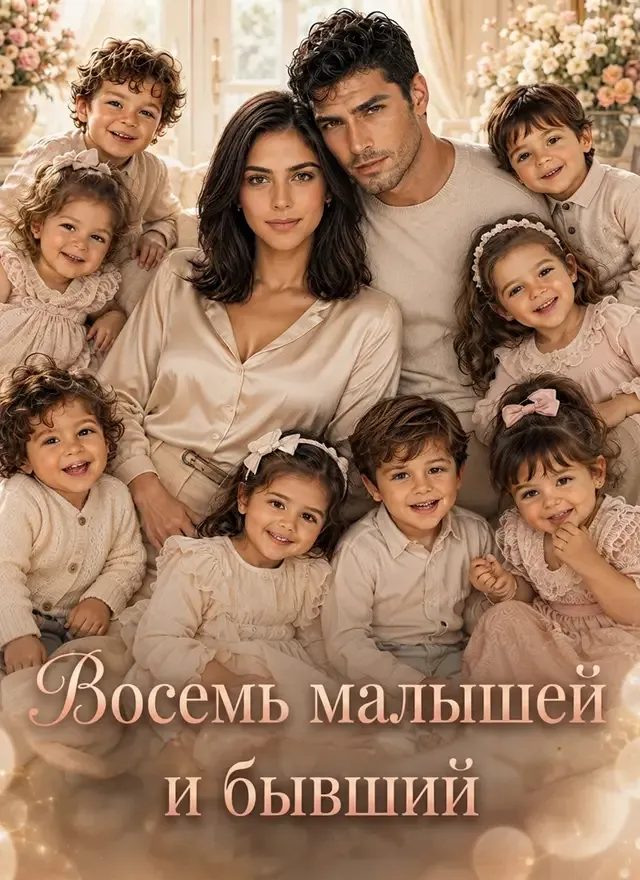 Обложка «Восемь малышей и бывший»