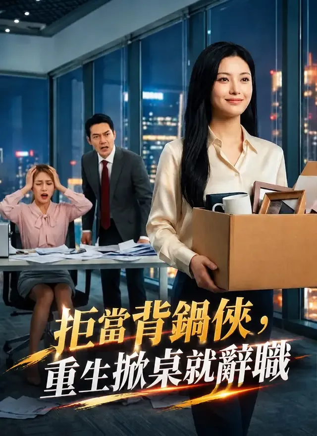 《拒當背鍋俠,重生掀桌就辭職》封面